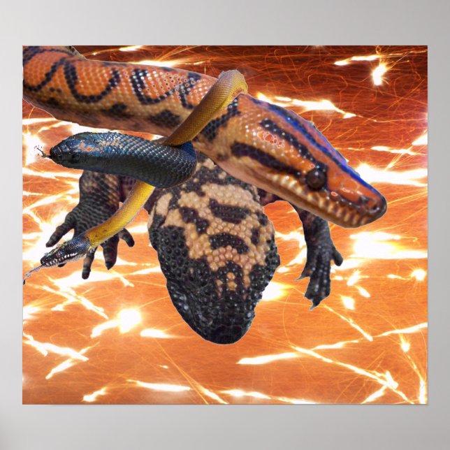 Poster Répteis (Frente)