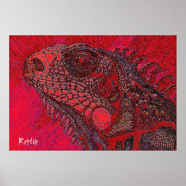 Pôster Réptil 2 (Frente)