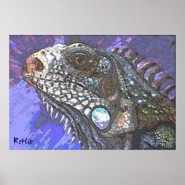 Poster Réptil 3 (Frente)