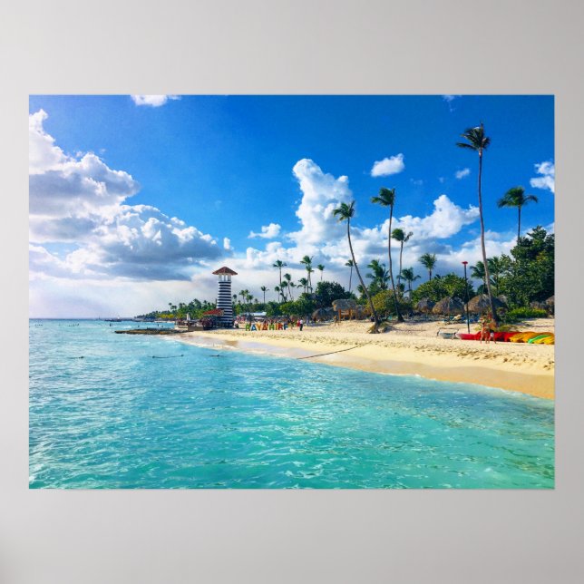 Poster República Dominicana - Beachfront (Frente)