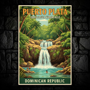 Poster República Dominicana: Coleção de Posteres de viage