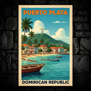Poster República Dominicana: Coleção de Posteres de viage
