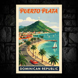 Poster República Dominicana: Coleção de Posteres de viage