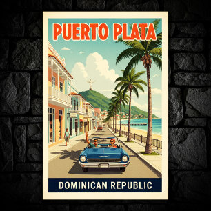 Poster República Dominicana: Coleção de Posteres de viage