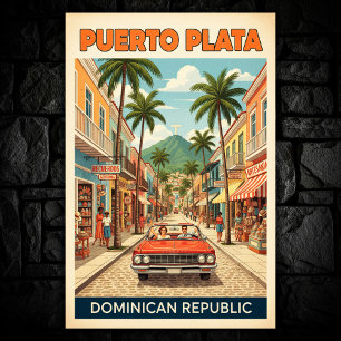 Poster República Dominicana: Coleção de Posteres de viage