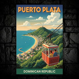 Poster República Dominicana: Coleção de Posteres de viage