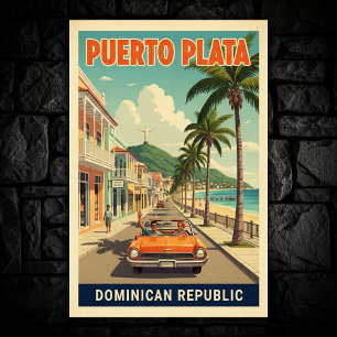 Poster República Dominicana: Coleção de Posteres de viage