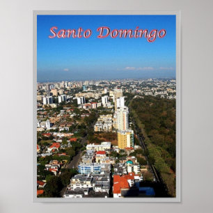 Poster República Dominicana - Santo Domingo -