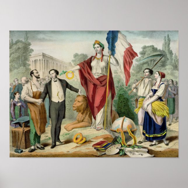 Pôster República Francesa (Frente)