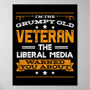 Poster Republicano Anti Liberal Conservador Mal Humorado