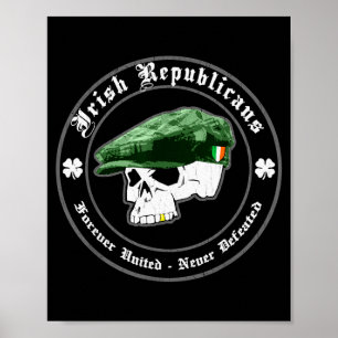 Poster Republicanos Irlandeses Engraçados Vintage Irlanda
