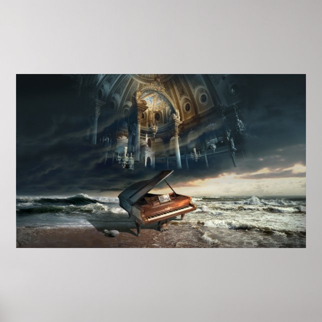 Poster Requiem ou Música liberam você (Frente)