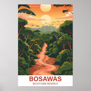 Poster Reserva da Biosfera na Nicarágua Viagem