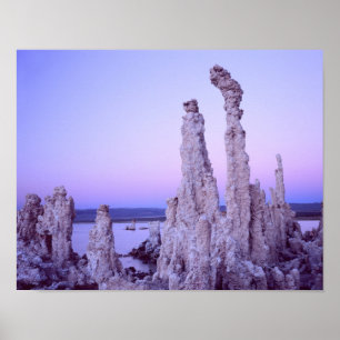 Pôster Reserva de Mono Lake. Califórnia. EUA. Tufa