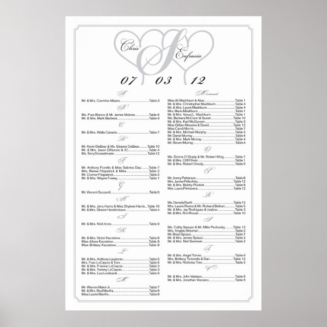 Pôster ***RESERVADO*** para Eufrasia+Chris (Frente)