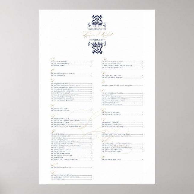 Poster ***RESERVADO*** para Lauren+Robert (Frente)