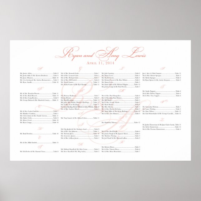 Pôster ***RESERVADO PARA Ryan+Amy 36x24*** (Frente)