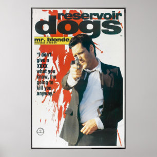 Poster Reservoir Dogs Mr Blonde
