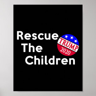 Poster Resgate As Crianças Eleição Presidencial Trump