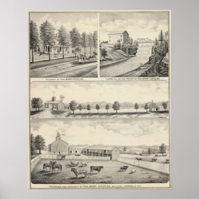 Poster Residence and property of Mark Douglas (Frente)