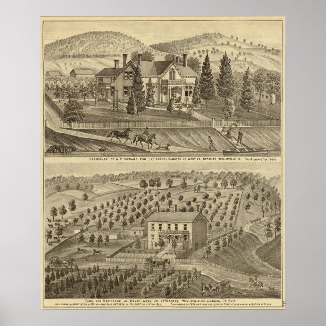 Pôster Residência de AP Howard Hancock (Frente)