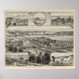 Pôster Residência de Johnson, Pottawatomie County, Kansa