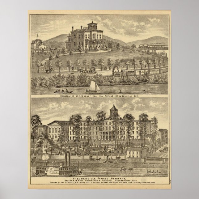 Pôster Residência de WH Mooney (Frente)