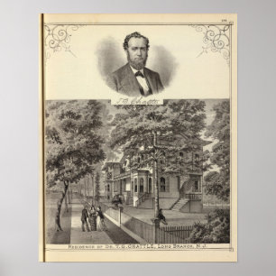 Pôster Residência do Dr. TG Chattle, Ramo Longo