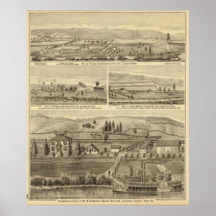 Pôster Residência e loja de William M Roberts