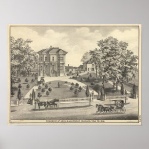 Poster Residência Laugenour, Woodland