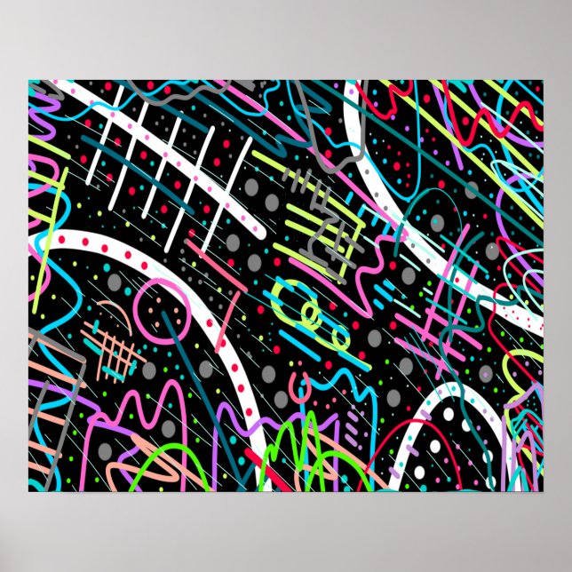 Poster Resíduos de espaço (Frente)