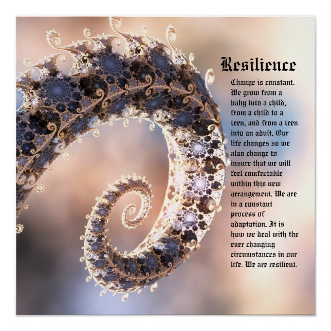 Pôster Resiliência (Frente)