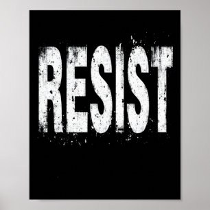 Poster Resista ao Protesto Político _2
