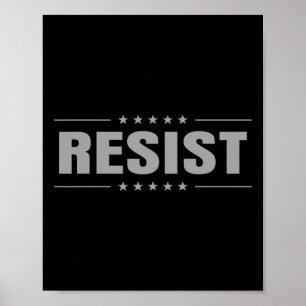 Poster Resista ao Trump Protesto Anti Político Nós, O Pov
