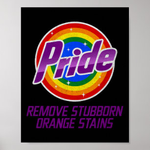 Poster Resista Trump Remova Manchas Laranja Teimosas Orgu