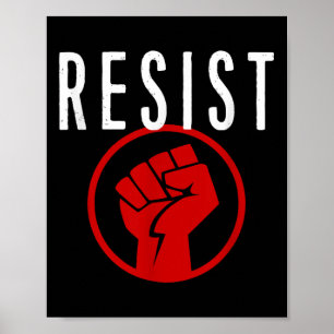 Poster Resistência À Camisa De Pressão - Faça Parte Da Re