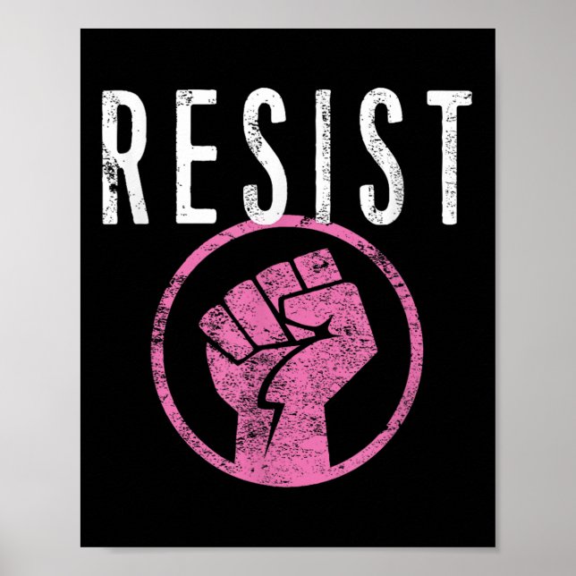 Poster Resistência À Camisa De Pressão - Faça Parte Da Re (Frente)