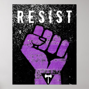 Poster Resistência Lésbica