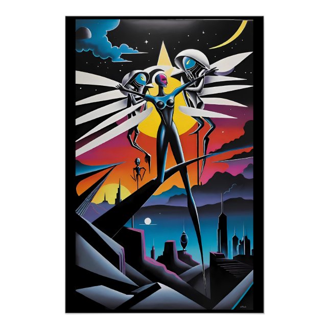 Pôster Resisting the Angels of Fortune (Frente)