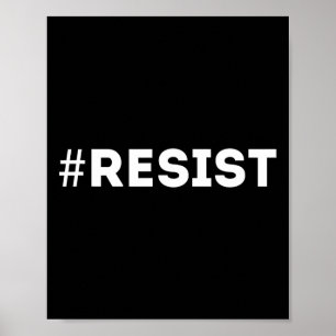 Poster #resistir