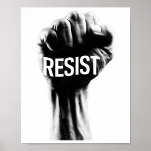 Poster Resistir A Uma Resistência