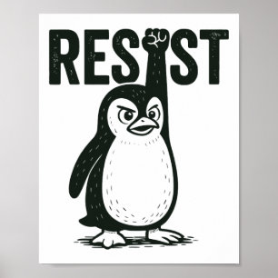 Poster Resistir ao pinguim 2