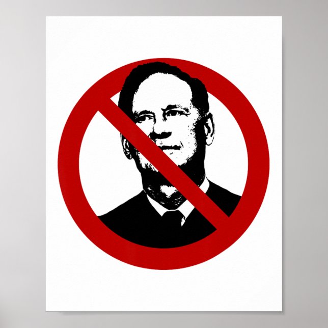 Poster Resistir Samuel Alito Scotus Supremo Tribunal Defe (Frente)