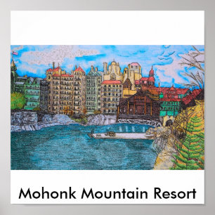 Pôster Resort de montanha de Mohonk