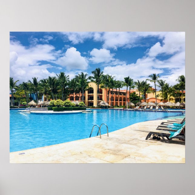 Poster Resort Poolside (Frente)