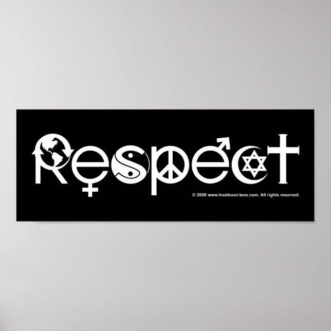 Poster Respeite a Mãe Terra - Reciclar Salve O Planeta (Frente)