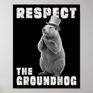 Poster Respeite O Dia De Marmota Respeite O Marmoto _1