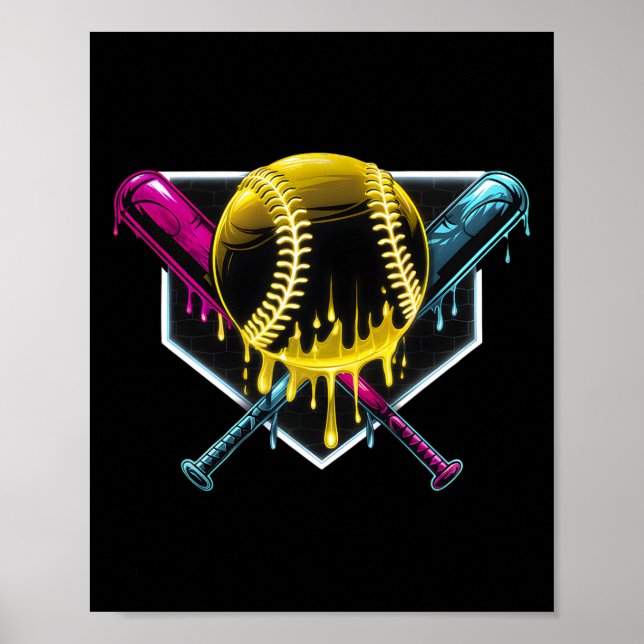 Poster Respeite O Drip Bysebyll Home Plate Sorvete Drip (Frente)