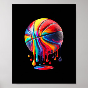Poster Respeite O Drip Sketll Ll Hoop Slam Dunk