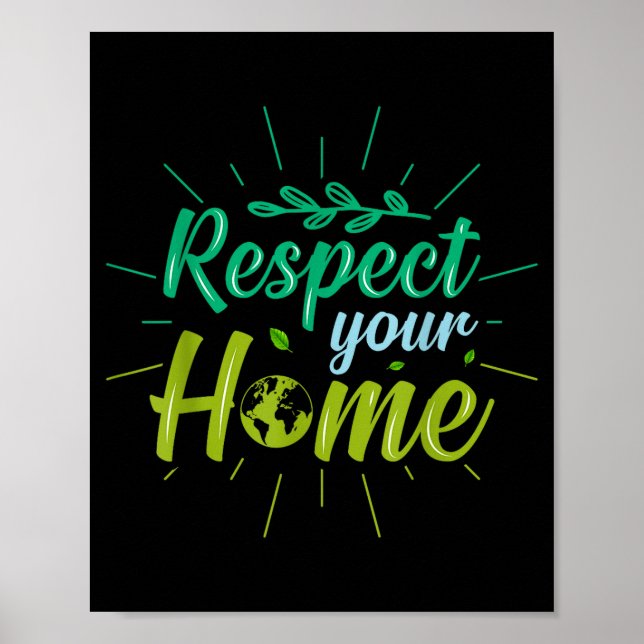 Poster Respeite Sua Casa  (Frente)